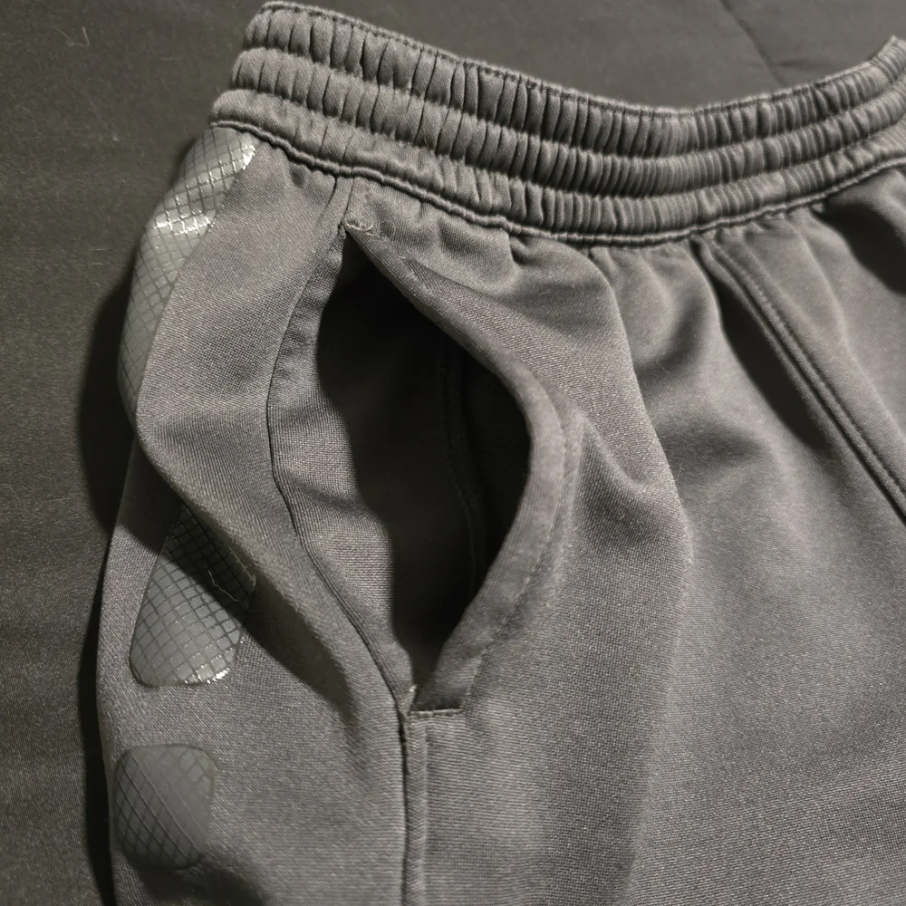 Nike Joggers Boys‎ Dri Fit Sweat Pants Adjustable Sporty Athletic Gray Size XL